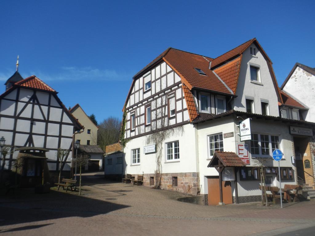 Gasthaus Koehlerhof Delliehausen Exteriör bild
